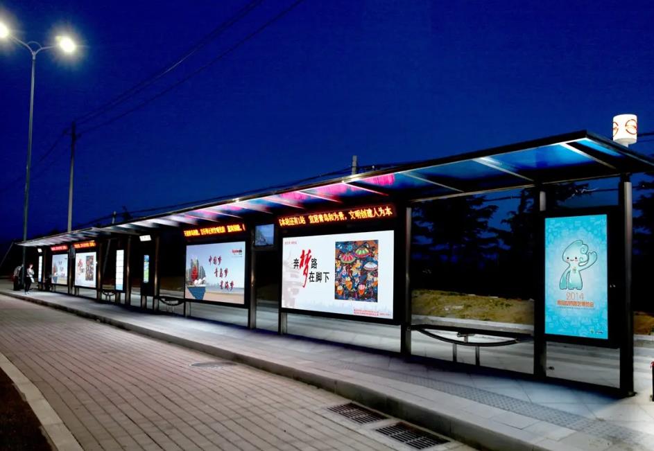 广州候车亭广告